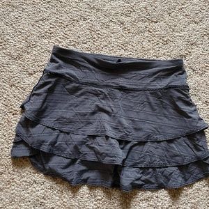 Athleta Navy and White Skort M